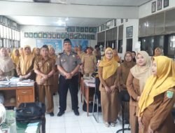 Menanamkan Kesadaran Generasi Muda, Satbinmas Polres pasuruan Lakukan Pembinaan Humanis di SMPN 1 Gempol