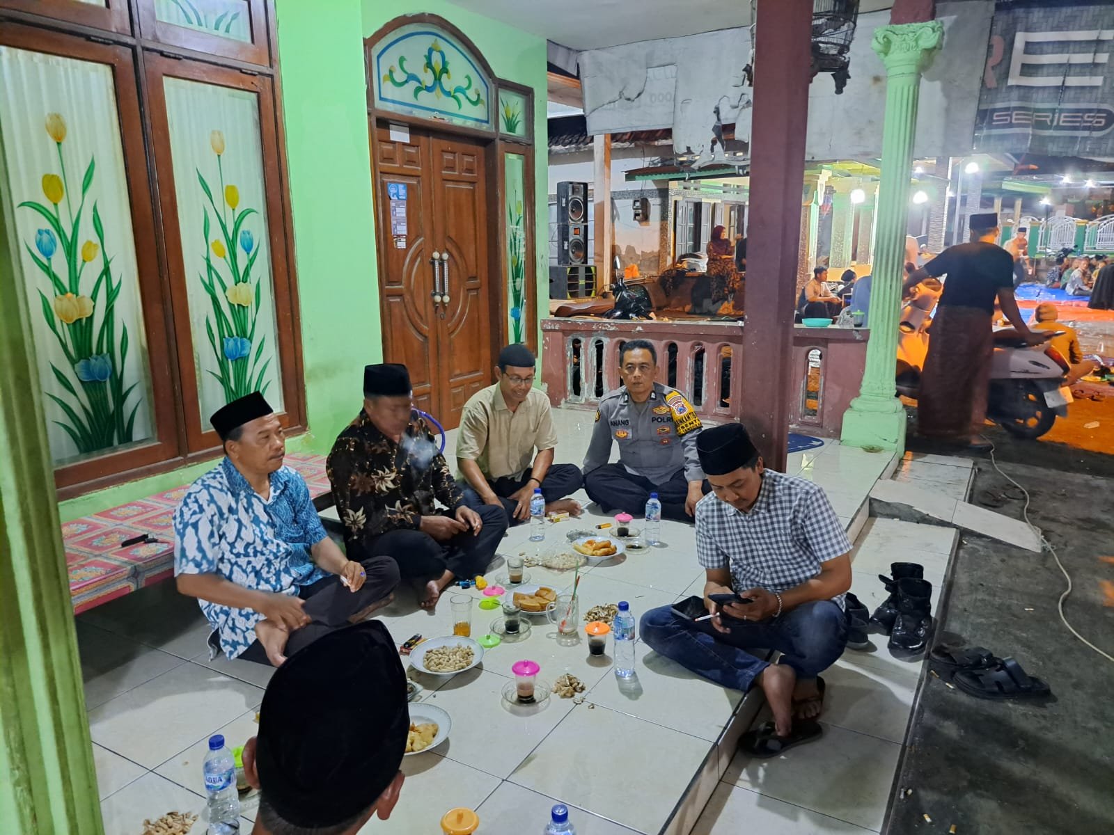 Di Tengah Hangatnya Doa dan Istighosah, Ratusan Warga Sentul Padati Agenda Cakades Nomor 01