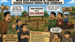 Diduga Dikuasai Warga Desa Lain Puluhan Tahun, Lahan Percaton Desa Mangkon Sorotan Masyarakat