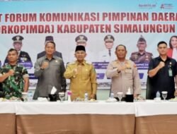 Pimpin Rakor Forkopimda, Bupati Anton Achmad Saragih Ajak Semua Pihak Jaga Kekompakan dan Kamtibmas di Simalungun