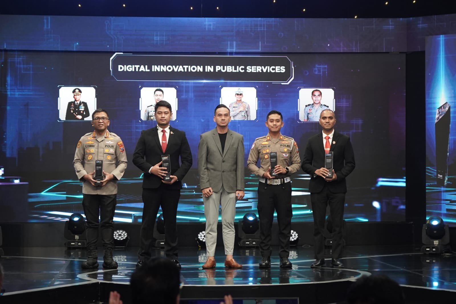 Terus Berinovasi, Polresta Sidoarjo Terima 4 Piala Penghargaan Digital Innovation Awards 2026