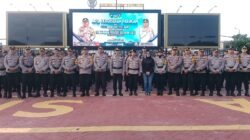Apel Pergeseran Pasukan Tactical Game Pengamanan Pilkades Serentak 2026 Dimulai