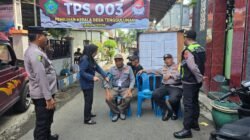 Dokkes Polresta Sidoarjo Gelar Patroli Bakti Kesehatan di TPS Pilkades Serentak 2026
