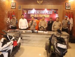 Ungkap 3 Kejahatan Jalanan, Polres Pasuruan Tangkap Pelaku Begal dan Curanmor