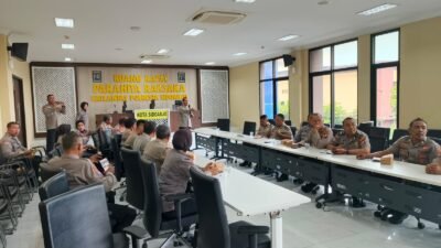 Polresta Sidoarjo Sosialisasikan KUR Himbara kepada Kelompok Tani Binaan
