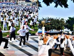 Ribuan Warga Serbu Alun-alun Magelang! Senam Massal, Doorprize MGS hingga Deklarasi Kota Tanpa Iklan Rokok Jadi Sorotan