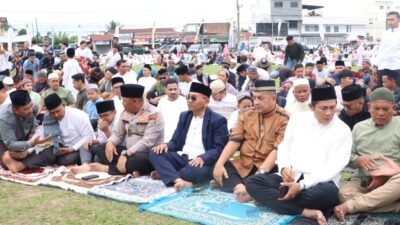 Idul Adha 1447 H di Simalungun Penuh Khidmat, Bupati Anton Achmad Saragih Sembelih 10 Ekor Sapi Kurban