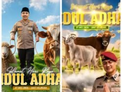 Polres Tanjung Perak dan Satresnarkoba Peringati Idul Adha dengan Penyembelihan Hewan Qurban