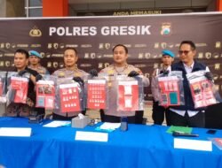 Sat Resnarkoba Polres Gresik Bekuk Dua Pengedar Sabu Jaringan Internasional