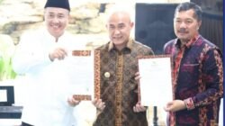 Terima Kunjungan Bupati Bungo, Wako Alfin dan Bupati Monadi Support Flight Batik Air