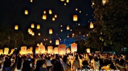 Ribuan Lampion Terangi Langit Borobudur, Peserta Rela Rogoh Jutaan Rupiah Demi Wujudkan Impian Ini