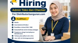 Lowongan Kerja Admin Toko dan Checker di Distributorbangunan.com, Penempatan Bandung