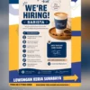 Peasnloaf Buka Lowongan Barista untuk Penempatan Surabaya Barat