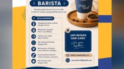 Peasnloaf Buka Lowongan Barista untuk Penempatan Surabaya Barat