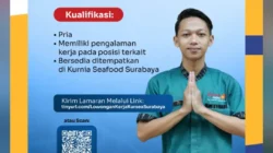 Kurnia Seafood Surabaya Buka Lowongan Kerja untuk Posisi Barista dan Checker Kitchen
