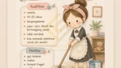 Dibutuhkan Segera ART untuk Penempatan Semarang, Simak Kualifikasinya