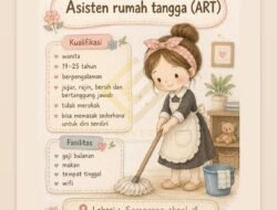 Dibutuhkan Segera ART untuk Penempatan Semarang, Simak Kualifikasinya