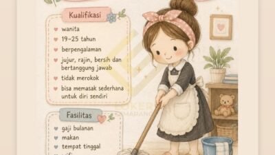 Dibutuhkan Segera ART untuk Penempatan Semarang, Simak Kualifikasinya