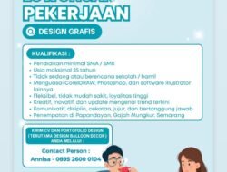 BOOBA BLOOM Buka Lowongan Kerja Design Grafis di Semarang, Simak Kualifikasinya