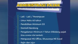 Lowongan Administrasi Pajak NISTRAS Bandung, Minimal D3 dan Berpengalaman