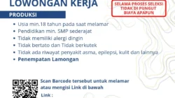 Lowongan Kerja PT BMI Lamongan 2026, Dibuka Posisi Produksi Minimal Lulusan SMP
