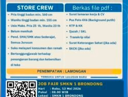 Indomaret Buka Lowongan Store Crew di Lamongan, Fresh Graduate Bisa Daftar