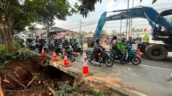Dinas SDA DKI Gerak Cepat Tangani Jalan Amblas di Lenteng Agung, Perbaikan Permanen Dilakukan Malam Hari
