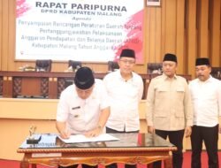 Di Hadapan DPRD, Bupati Malang Serahkan ‘Rapor’ Keuangan Daerah 2025