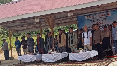 Resmi Dimulai, Bupati Monadi Saksikan Serah Terima Lahan Pembangunan RSUD Kerinci, Ditargetkan Rampung Akhir 2026