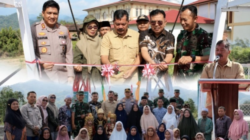 Wujud Sinergi Pemda dan TNI untuk Masyarakat, Bupati Monadi Resmikan Tiga Jembatan Strategis