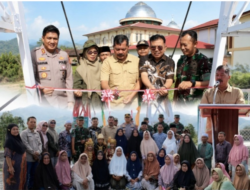 Wujud Sinergi Pemda dan TNI untuk Masyarakat, Bupati Monadi Resmikan Tiga Jembatan Strategis