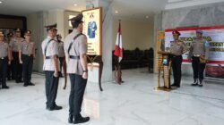 Kapolresta Sidoarjo Pimpin Sertijab Kapolsek Taman, Tekankan Integritas dan Pelayanan Prima