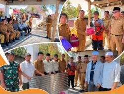 Wabup Murison Serahkan Bantuan Kebakaran di Sebukar, Wujud Kepedulian Pemkab kepada Warga Terdampak