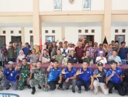 Perkuat Ketahanan Pangan, Dandim 0812/Lamongan Sambut Kunjungan Tim BACADNAS KEMHAN RI di Desa Sukolilo