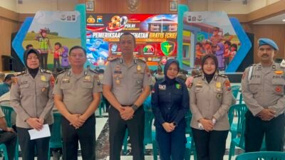 Polresta Sidoarjo Gelar Cek Kesehatan Gratis Anggota Sambut Hari Bhayangkara ke-80