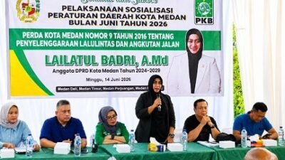 Warga Medan Timur Keluhkan LPJU Padam, Lailatul Badri Desak Dishub Segera Bertindak