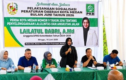 Warga Medan Timur Keluhkan LPJU Padam, Lailatul Badri Desak Dishub Segera Bertindak