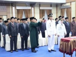 Wawako Azhar Hamzah Lantik 56 Pejabat eselon III dan IV