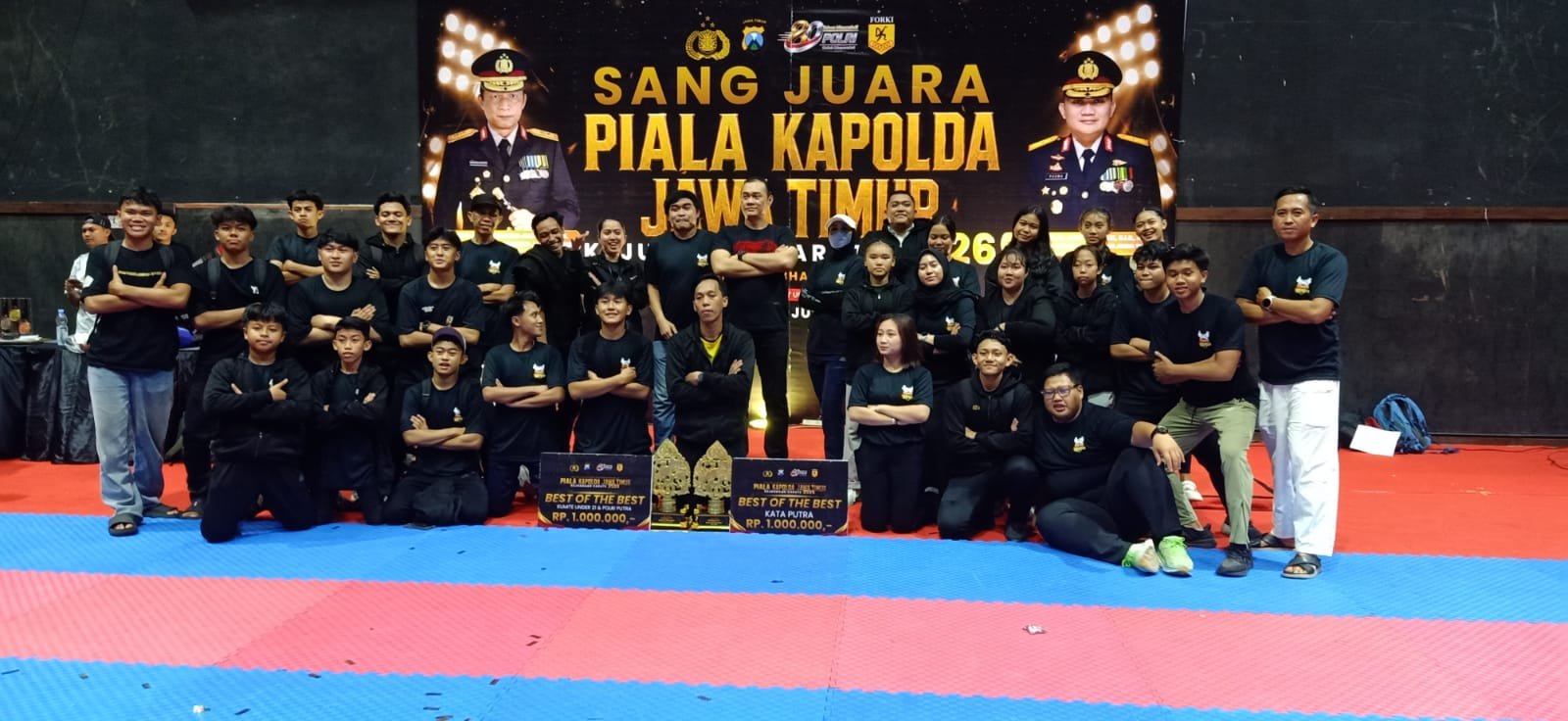 Dari 18 Medali, Polres Tanjung Perak Tembus Ranking 5 Jawa Timur