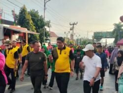 Sekda Alpian Hadiri Car Free Day dan Olahraga Bersama Polres Kerinci dalam Rangka Hari Bhayangkara ke-80.