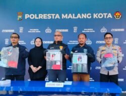 Polresta Malang Kota Ungkap Kasus Pencurian 14 iPhone di Konter Dinasti Apple, Tersangka Ditangkap di Sidoarjo