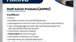 Surya Pesona Kayu Nusantara Buka Lowongan Staff Admin Produksi, Penempatan di Mantup Lamongan