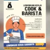 Mojako Buka Lowongan Kerja Cook dan Barista di Surabaya, Gaji Hingga Rp2,5 Juta per Bulan