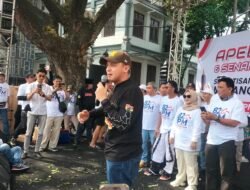 Ribuan Simpatisan Gelar Apel Akbar di DPRD Malang, Moreno Suprapto: Program MBG Organik dan Sangat Dibutuhkan Masyarakat