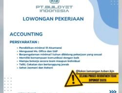 PT Buildyet Indonesia Buka Lowongan Accounting, Minimal S1 Akuntansi dan Menguasai SAP