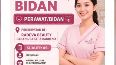 Lowongan Kerja Perawat/Bidan di Radeva Beauty, Penempatan Babat dan Baureno
