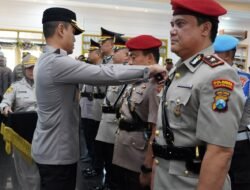 Suasana Kekeluargaan Warnai Serah Terima Jabatan Tiga Pejabat Polresta Malang Kota
