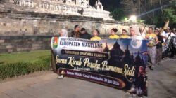 Ratusan Warga Padati Borobudur Saat Malam 15 Suro, Bupati Magelang Dorong Kirab Pusaka Jadi Event Wisata Tahunan
