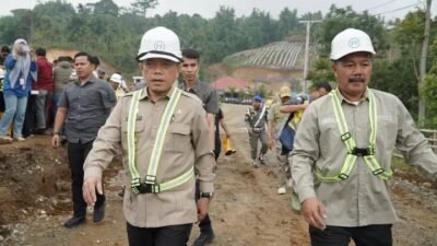 Gubernur Al Haris Letakkan Batu Pertama Pembangunan RSUD Bukit Tengah kerinci