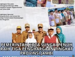 Pemkot Sungai Penuh Raih Tiga Penghargaan pada Peringatan HARGANAS 2026